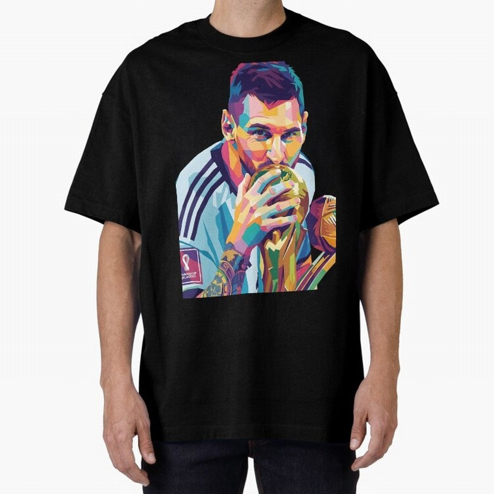 Messi Wpap Classic T-Shirt Celebrate the Road through FIFA World Cup 2026 with Haaland and Mbappe, Argentina, France and Brazil Energy, Vintage Soccer Flavor, Modern Football Stars, National Flags and Final Night Emotion; Perfect for Supporters Who
