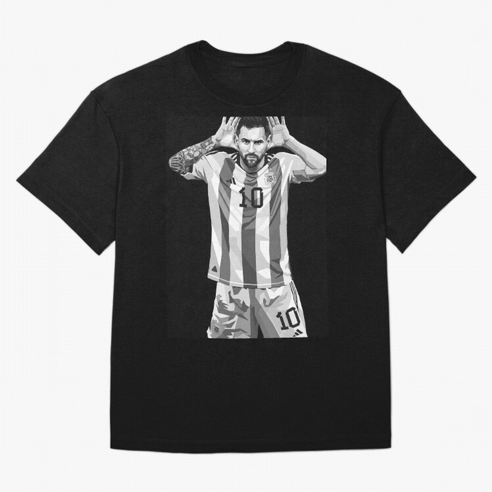 Messi grayscale Classic T-Shirt Celebrate Global Passion for the FIFA World Cup 2026 USA Canada Mexico Journey through Neymar Highlights, Spain and Netherlands Pride, Football Festival Excitement, Trophy Ambitions, Country Rivalries and Star Player