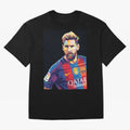 Messi Wpap Oversized T-Shirt Upgrade the FIFA World Cup 2026 USA Canada Mexico Journey through Cristiano Ronaldo Highlights, England and Germany Pride, Football Passion, Legendary Performances, Festival Vibes and Supporter Community; Made for Die