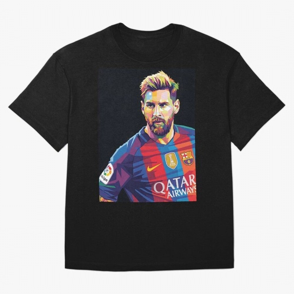 Messi Wpap Oversized T-Shirt Upgrade the FIFA World Cup 2026 USA Canada Mexico Journey through Cristiano Ronaldo Highlights, England and Germany Pride, Football Passion, Legendary Performances, Festival Vibes and Supporter Community; Made for Die