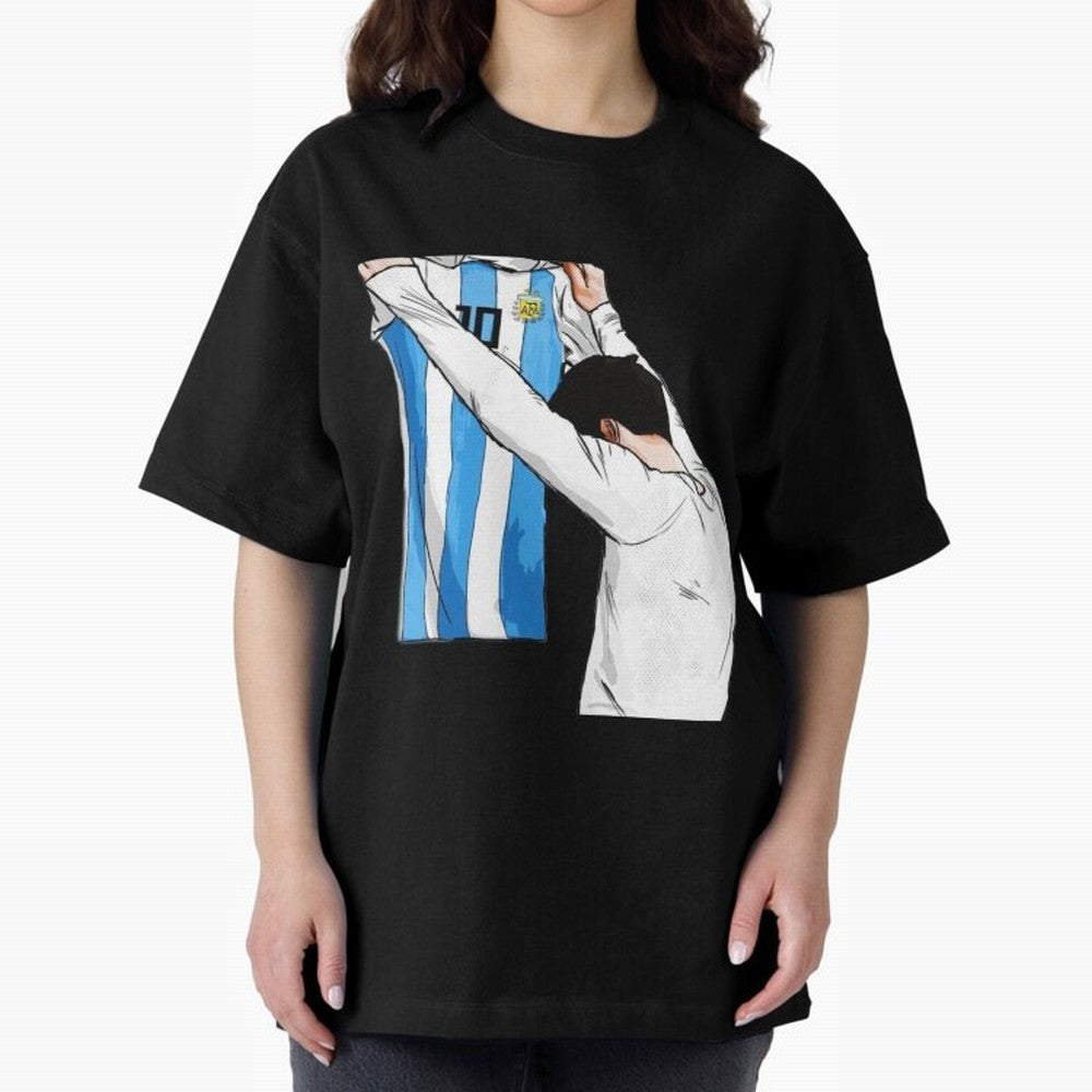 Lionel Messi holding his shirt, Argentina copa america| Perfect Gift For you and friends Classic T-Shirt Share the Excitement of FIFA World Cup 2026 USA Canada Mexico for Fans of Messi and Spain, Bringing Champion Mindset, Group Stage Buzz,