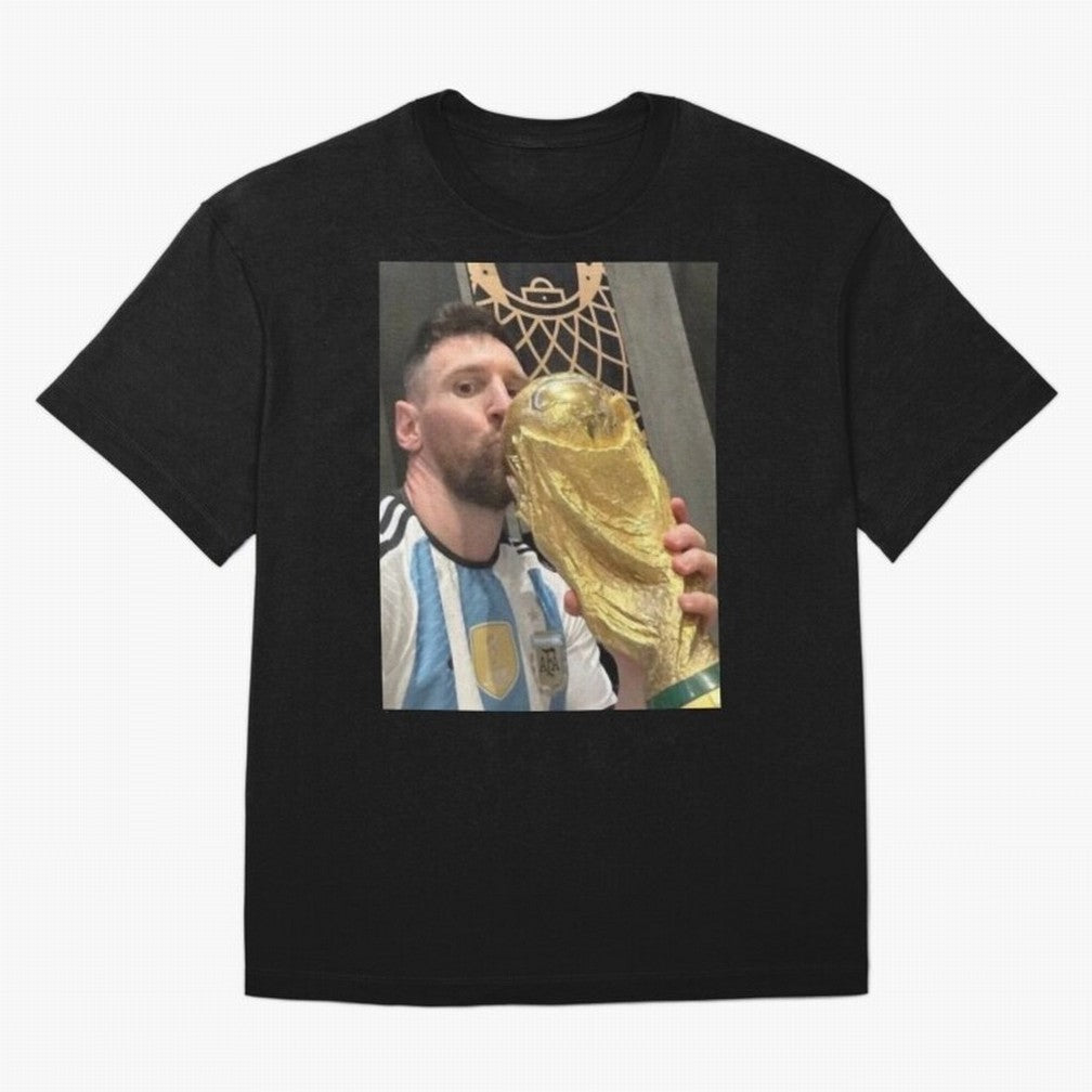 lionel Messi Oversized T-Shirt Create the FIFA World Cup 2026 Group Stage Journey through Haaland Highlights, Brazil Pride, Champion Mindset, Group Stage Buzz, Knockout Tension and Passionate Fan Culture; Great for Supporters Who Love Legendary
