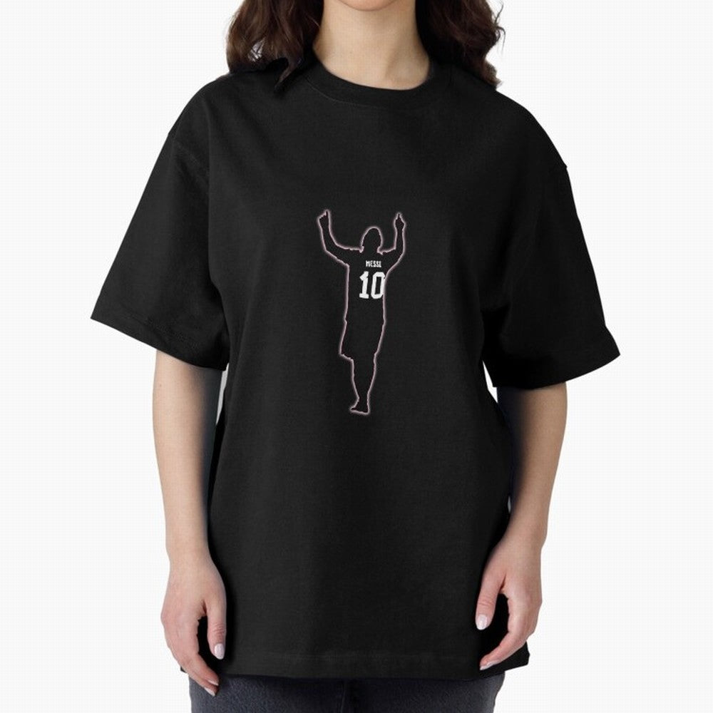 Lionel Messi Iconic Celebration Pose - Inter Miami Colors Classic T-Shirt Show Match Day Excitement for FIFA World Cup 2026 for Fans of Mbappe and Neymar and Argentina, Bringing Stadium Memories, Football Loyalty, International Chants and