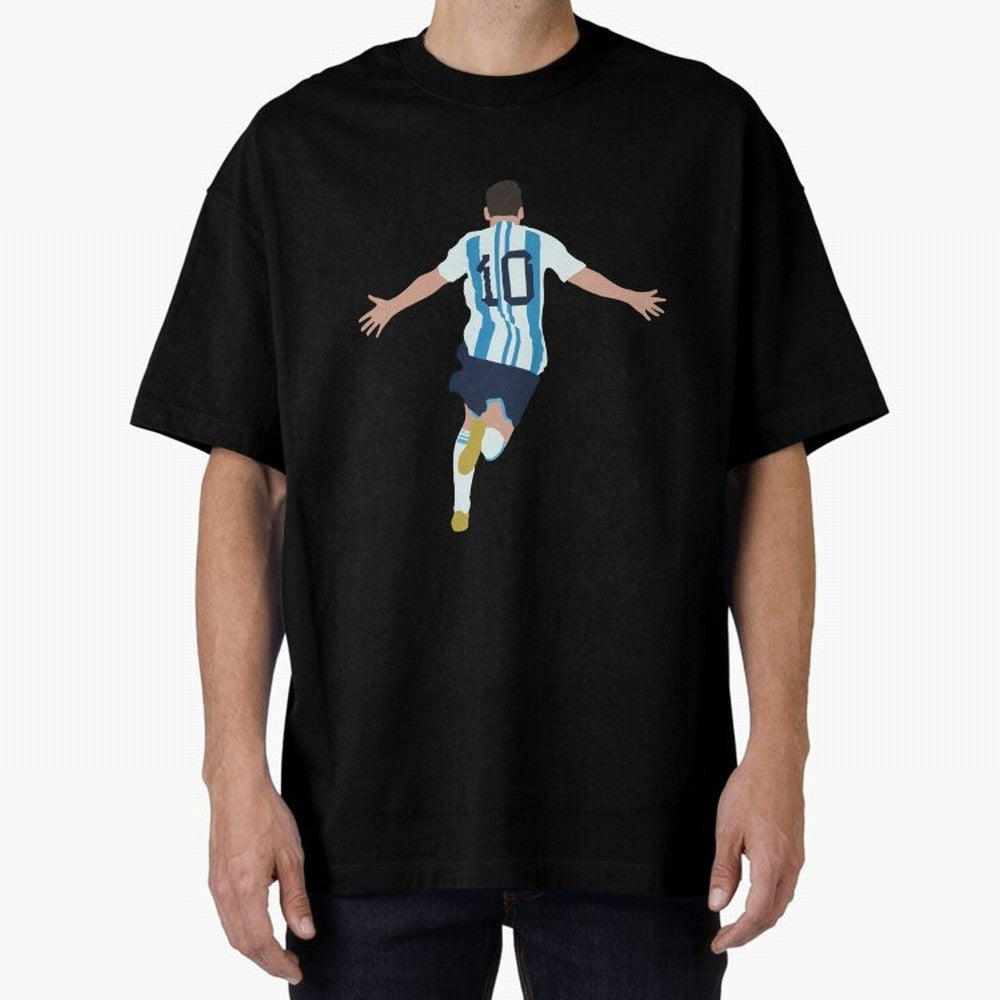 Lionel Messi minimalist illustration Classic T-Shirt Elevate Match Day Hype around FIFA World Cup 2026 Group Stage, Haaland, Argentina and Brazil, Stadium Memories, Football Loyalty, International Chants and Championship Tradition; Great for Watch