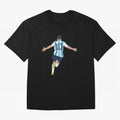 Lionel Messi minimalist illustration Classic T-Shirt Elevate Match Day Hype around FIFA World Cup 2026 Group Stage, Haaland, Argentina and Brazil, Stadium Memories, Football Loyalty, International Chants and Championship Tradition; Great for Watch