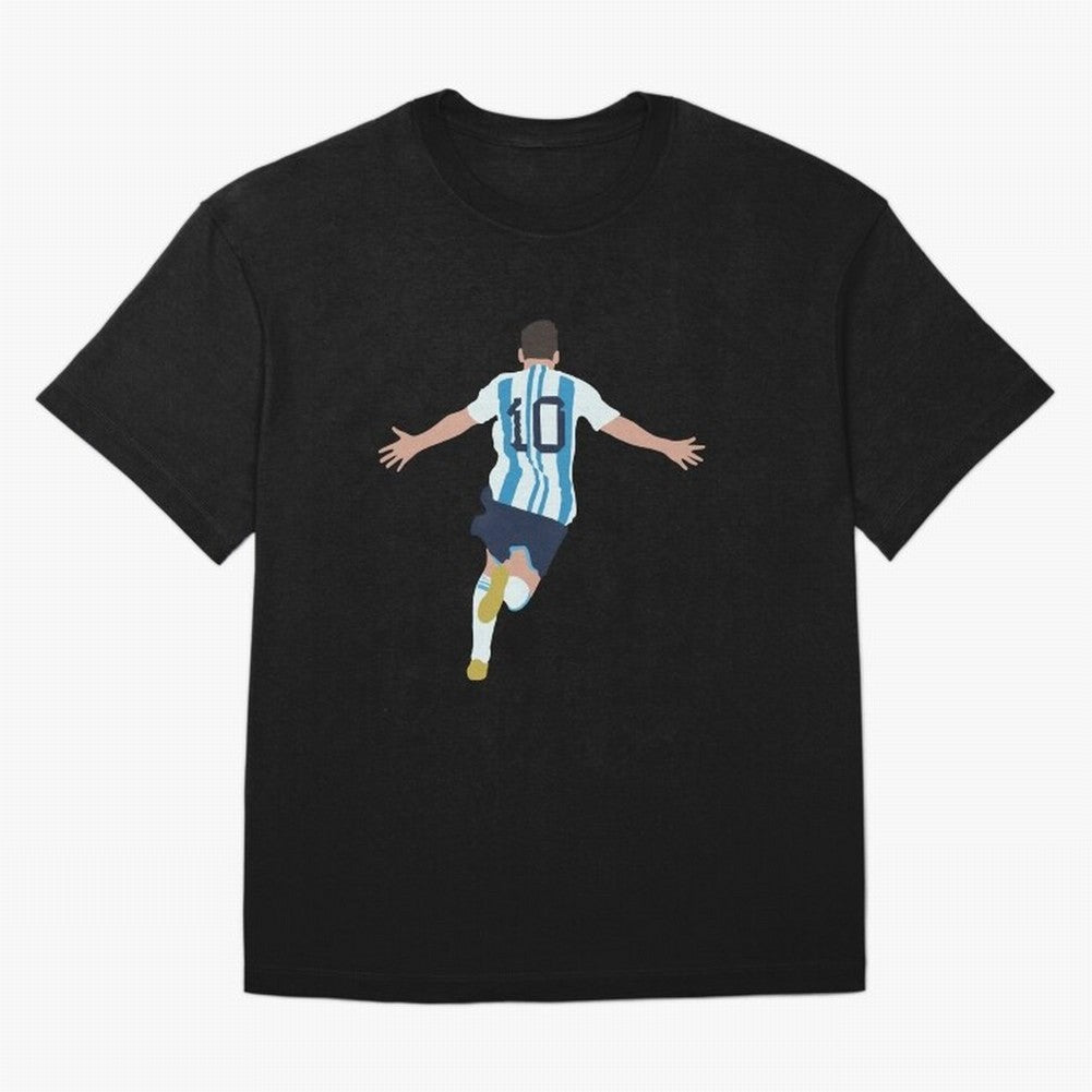 Lionel Messi minimalist illustration Classic T-Shirt Elevate Match Day Hype around FIFA World Cup 2026 Group Stage, Haaland, Argentina and Brazil, Stadium Memories, Football Loyalty, International Chants and Championship Tradition; Great for Watch
