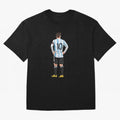 Messi Argentina Classic T-Shirt Support Your Favorite Stars during Global Football Passion for FIFA World Cup 2026, Centered on Messi, CR7 and Mbappe, France and Portugal, Championship Spirit, Famous Goals, Roaring Crowds and International Football