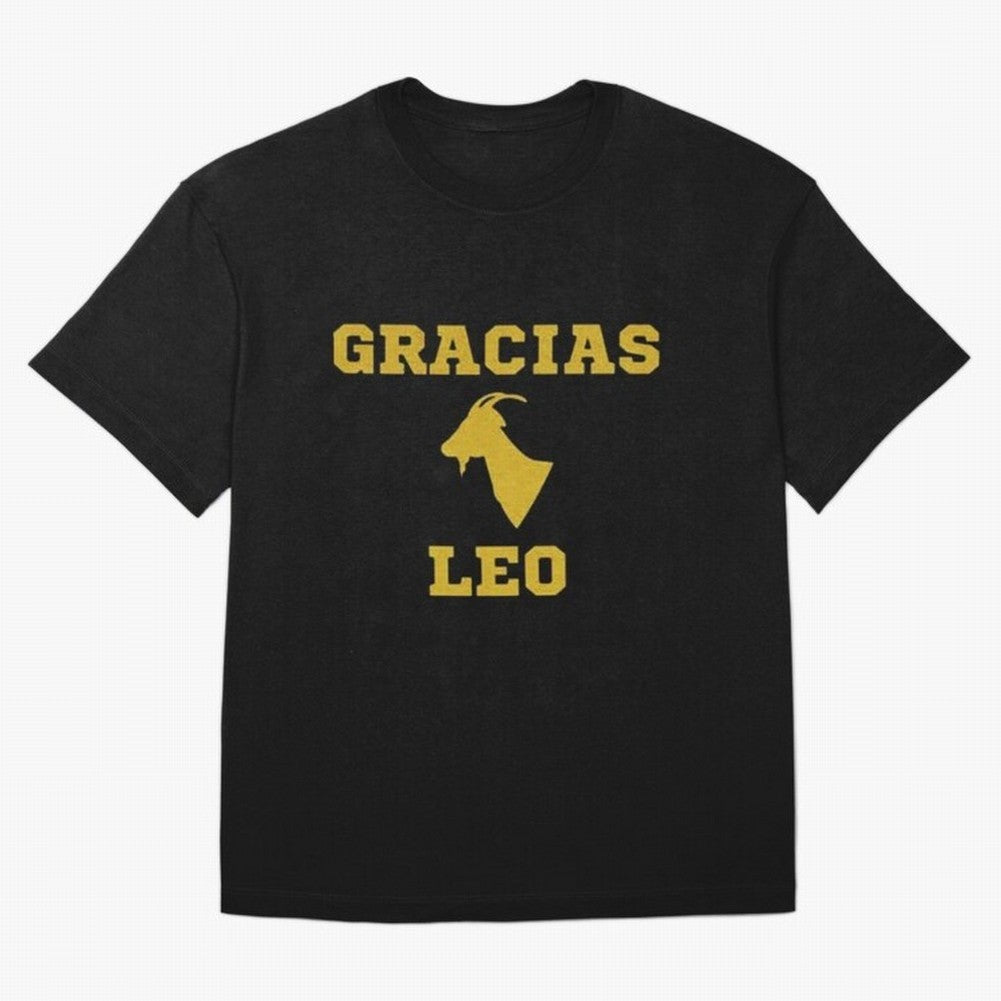 Gracias Leo| Perfect Gift For you and friends Classic T-Shirt Bring Supporter Culture to FIFA World Cup 2026 for Fans of Messi, CR7 and Mbappe and Spain and Netherlands, Bringing Retro Football Energy, Iconic Rivalries, Trophy Chase Drama and