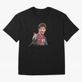 Messi T-Shirt ¡ª ¡°Young Messi¡± Graphic Tee Classic T-Shirt Stand with the FIFA World Cup 2026 Group Stage Journey through Mbappe Highlights, Argentina, France and Brazil Pride, Retro Football Energy, Iconic Rivalries, Trophy Chase Drama and