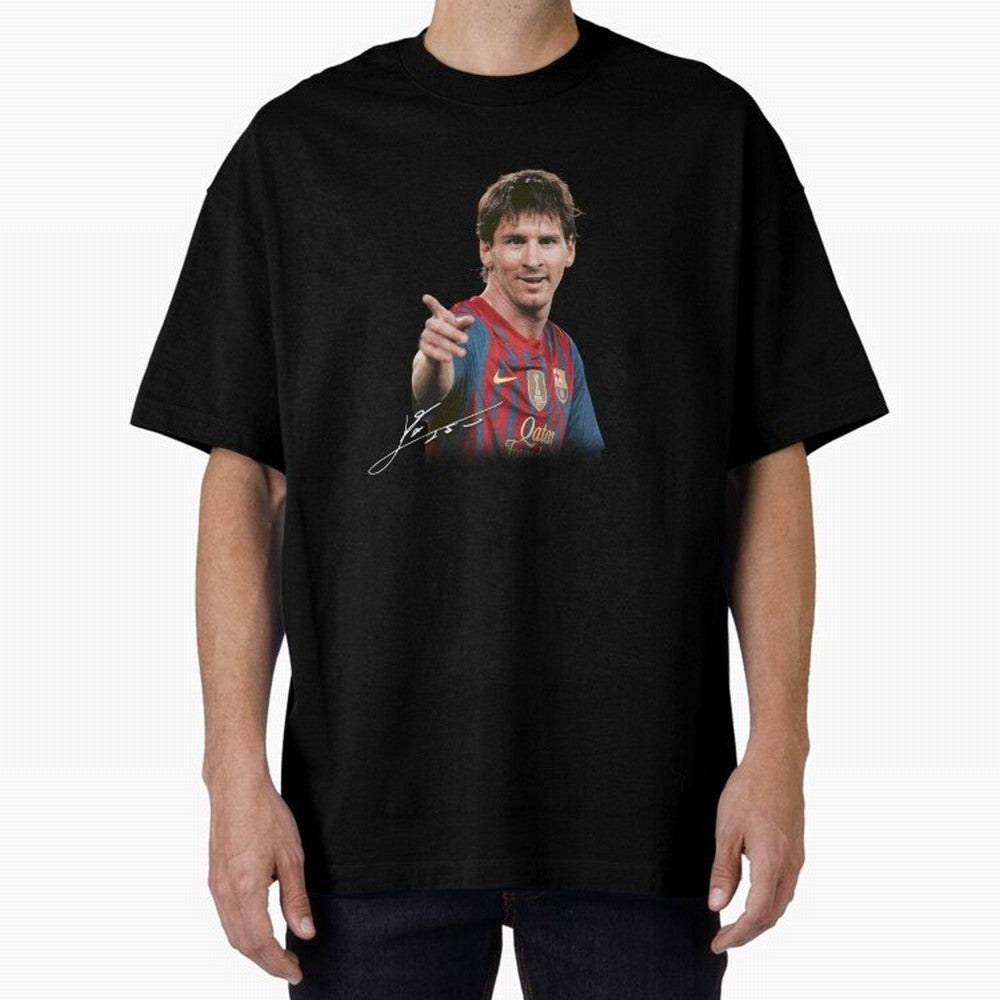 Messi T-Shirt ¡ª ¡°Young Messi¡± Graphic Tee Classic T-Shirt Stand with the FIFA World Cup 2026 Group Stage Journey through Mbappe Highlights, Argentina, France and Brazil Pride, Retro Football Energy, Iconic Rivalries, Trophy Chase Drama and