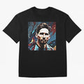 Lionel Messi art Classic T-Shirt Celebrate Football Heritage in FIFA World Cup 2026 Capturing Neymar, France Energy, Supporter Pride, Iconic Celebrations, Legendary Names and Global Match Day Energy; Great for Watch Parties, Sports Bars, Family