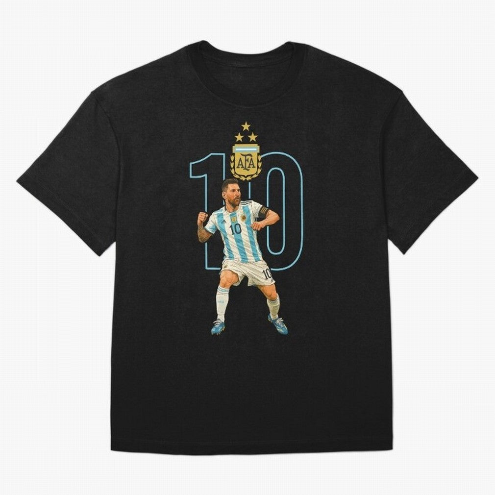 10 MESSI Classic T-Shirt Discover Global Football Passion for FIFA World Cup 2026, Inspired by Messi, Neymar and Mbappe, Argentina and Brazil, Stadium Chants, National Pride, Trophy Dreams and Unforgettable Football Memories; Perfect for Supporters
