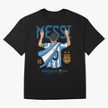 Argentina World Champs Messi Number Classic T-Shirt Show Your Tournament Heart for FIFA World Cup 2026 USA Canada Mexico for Fans of Messi and Cristiano Ronaldo and Brazil, Portugal and Argentina, Bringing Football History, Final Match Energy,