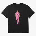 Lionel Messi Vector Oversized T-Shirt Stand Out with Spirit from the FIFA World Cup 2026 Journey through CR7 Highlights, Netherlands Pride, Football Festival Excitement, Trophy Ambitions, Country Rivalries and Star Player Buzz; Perfect for