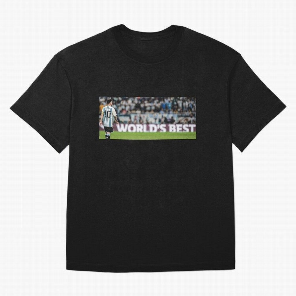 Argentina Leo Messi world best picture Oversized T-Shirt Honor the Football Icons of the FIFA World Cup 2026 USA Canada Mexico Journey through Messi, Neymar and Mbappe Highlights, England Pride, Worldwide Fan Energy, Dramatic Goals, Stadium Lights