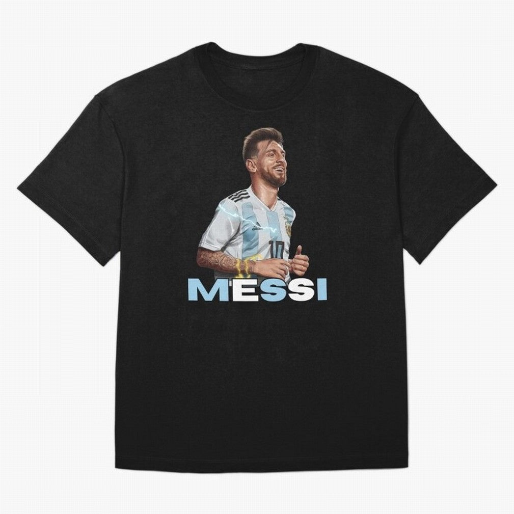 Lionel Messi Oversized T-Shirt Live the Energy of the FIFA World Cup 2026 USA Canada Mexico Journey through Messi, Neymar and Mbappe Highlights, England, France and Netherlands Pride, Supporter Pride, Iconic Celebrations, Legendary Names and Global