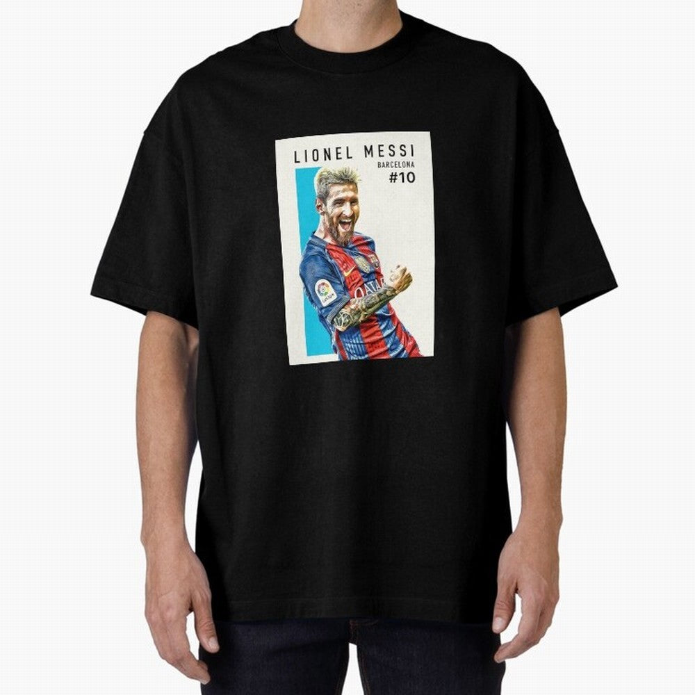 Lionel Messi Barcelona Football Classic T-Shirt Celebrate Global Passion for Global Football Passion for FIFA World Cup 2026 Group Stage, Celebrating CR7 and Messi, France and Portugal, Football Festival Excitement, Trophy Ambitions, Country