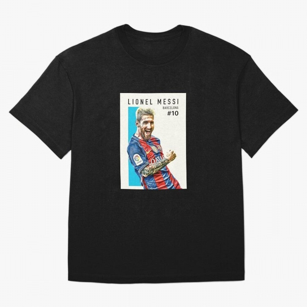 Lionel Messi Barcelona Football Classic T-Shirt Celebrate Global Passion for Global Football Passion for FIFA World Cup 2026 Group Stage, Celebrating CR7 and Messi, France and Portugal, Football Festival Excitement, Trophy Ambitions, Country