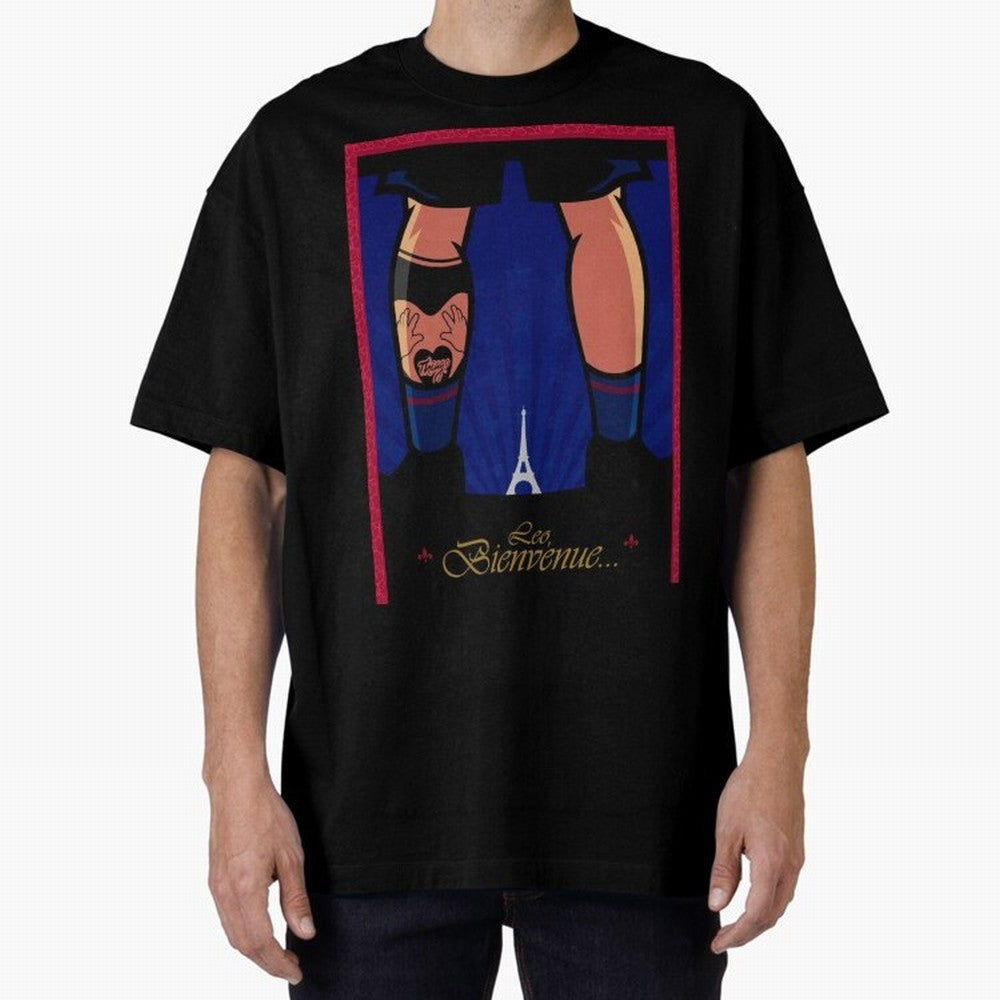 Lionel Welcome to Paris Classic T-Shirt Cheer through Every Moment of Global Football Passion for FIFA World Cup 2026 USA Canada Mexico, Capturing Neymar, Haaland and Cristiano Ronaldo, Spain and Netherlands, Sports Nostalgia, International