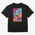 Messi in action Graphic poster design Classic T-Shirt Celebrate the Next Chapter of Match Day Hype around FIFA World Cup 2026 Group Stage, Cristiano Ronaldo, Haaland and CR7, Argentina and Brazil, Goal Celebration Energy, Supporter Heritage,
