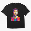 Messi wpap pop art Classic T-Shirt Celebrate Every Goal in FIFA World Cup 2026 Group Stage for Fans of Neymar, Haaland and Cristiano Ronaldo and England and Germany, Bringing Goal Celebration Energy, Supporter Heritage, Football Icons and Worldwide