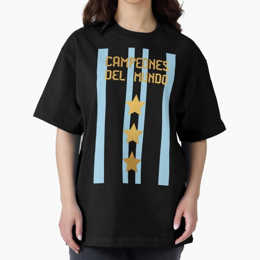 Argentina Jersey 3 Stars World Champions Classic T-Shirt Relive the Noise and Pride of FIFA World Cup 2026 Inspired by Haaland, Portugal, Spain and Germany Energy, Game Day Rituals, Football Legends, Country Pride and the Road to the Final; Perfect