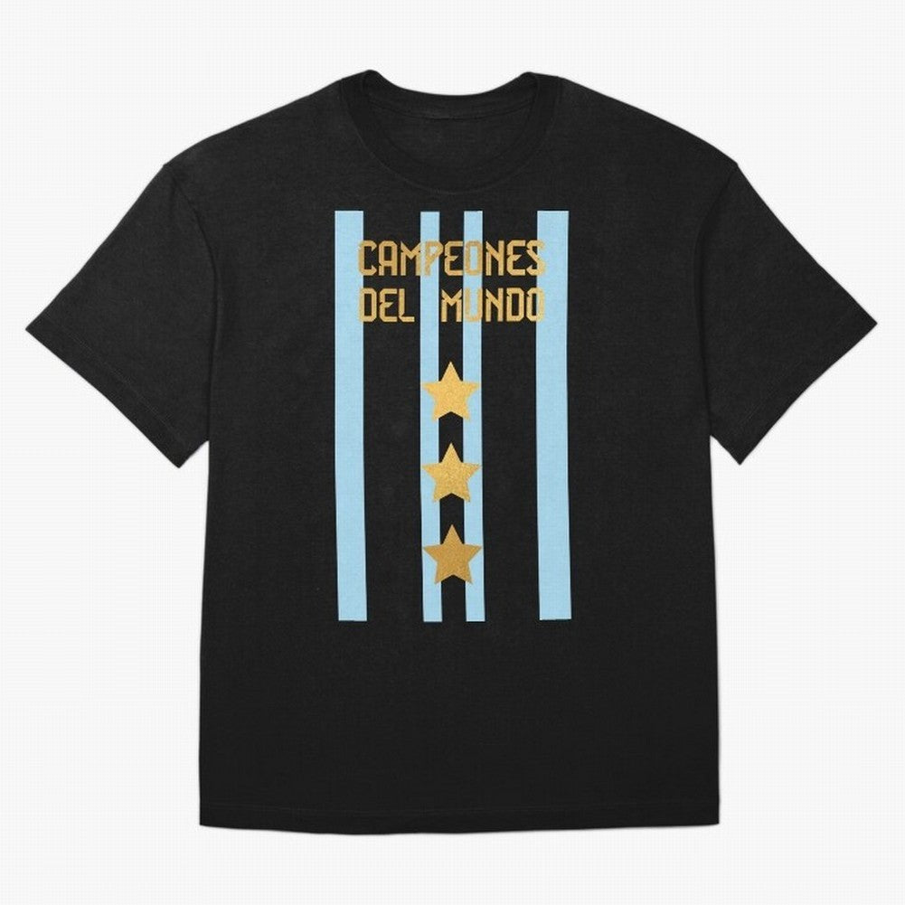 Argentina Jersey 3 Stars World Champions Classic T-Shirt Relive the Noise and Pride of FIFA World Cup 2026 Inspired by Haaland, Portugal, Spain and Germany Energy, Game Day Rituals, Football Legends, Country Pride and the Road to the Final; Perfect