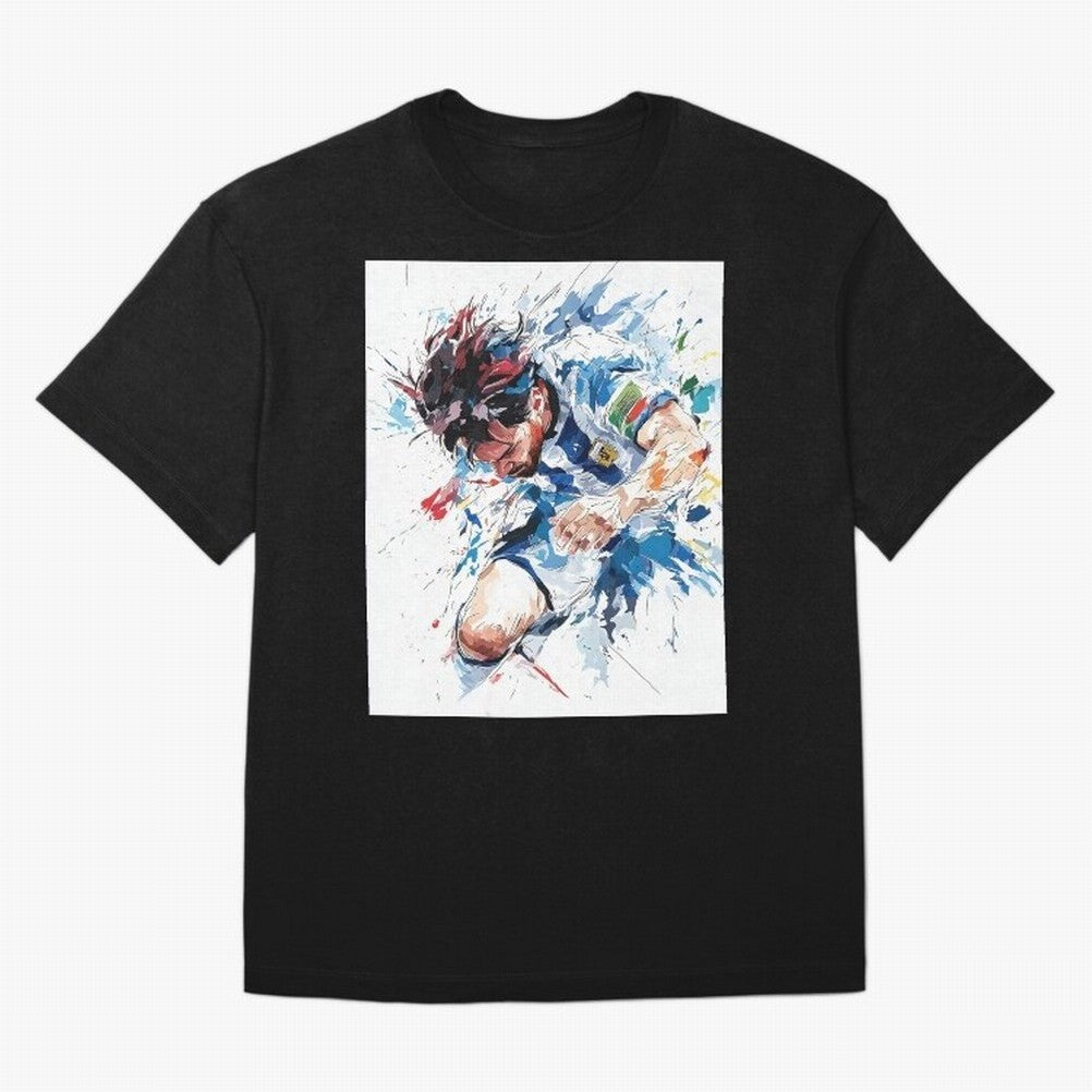 Vibrant Lionel Messi Art - World Cup Champion in Action Classic T-Shirt Honor Global Football Passion for FIFA World Cup 2026 Group Stage, Celebrating Neymar, Haaland and Cristiano Ronaldo, Portugal, Global Supporter Spirit, Legendary Goals,
