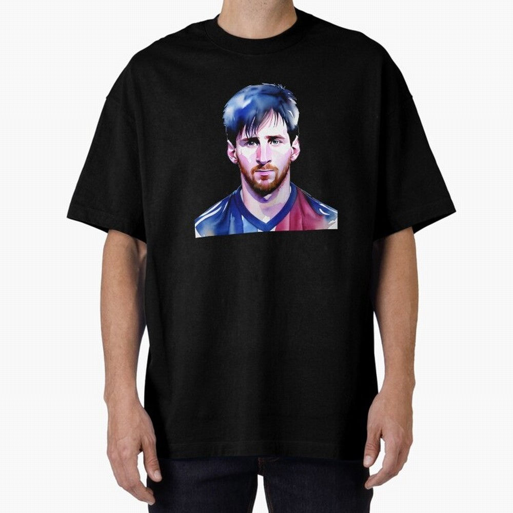 Leo Messi Watercolor | Argentina flag Classic T-Shirt Show Support during FIFA World Cup 2026 USA Canada Mexico Spirit, Driven by Brazil, Messi and Cristiano Ronaldo, Championship Spirit, Famous Goals, Roaring Crowds and International Football