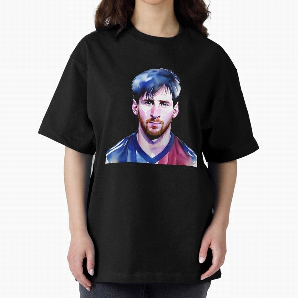 Leo Messi Watercolor | Argentina flag Classic T-Shirt Show Support during FIFA World Cup 2026 USA Canada Mexico Spirit, Driven by Brazil, Messi and Cristiano Ronaldo, Championship Spirit, Famous Goals, Roaring Crowds and International Football