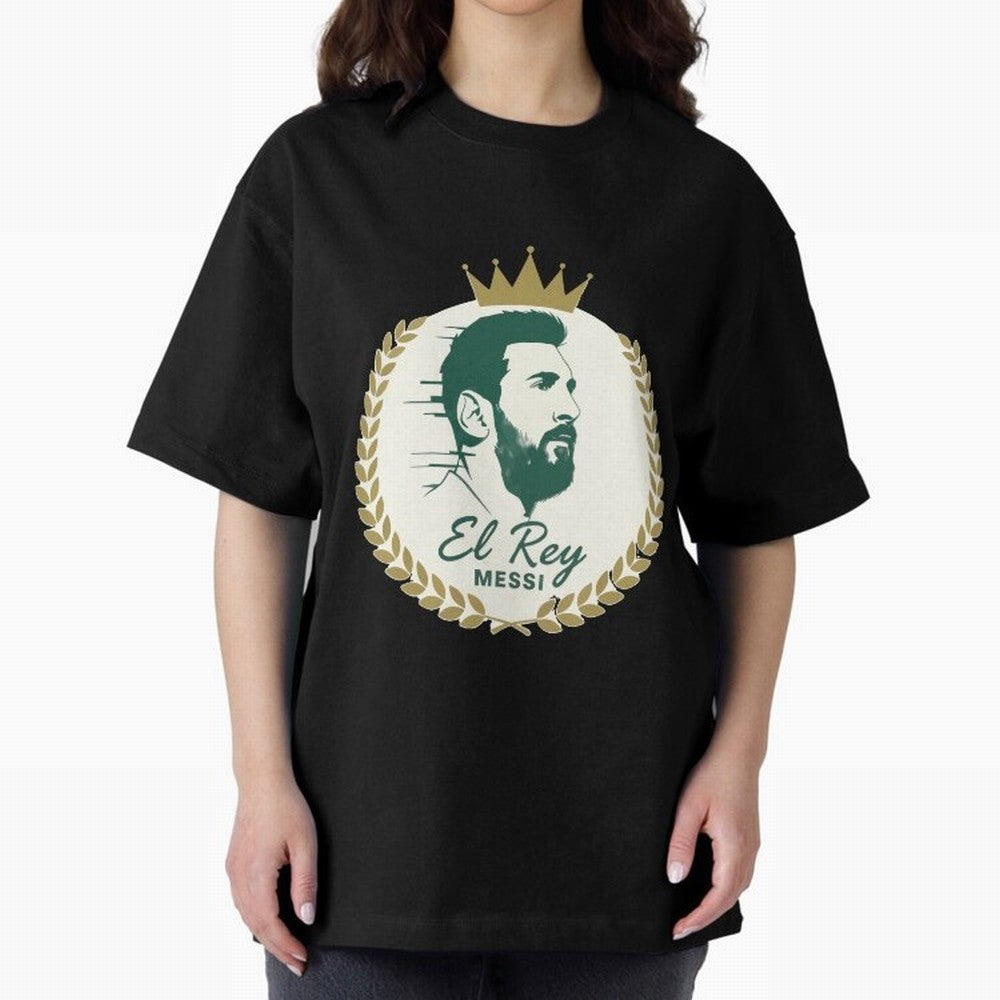 Messi 10, the best of all Oversized T-Shirt Celebrate Every Goal in FIFA World Cup 2026 USA Canada Mexico Spirit, Capturing Spain and Netherlands, Neymar, Game Day Rituals, Football Legends, Country Pride and the Road to the Final; Ideal for Fans