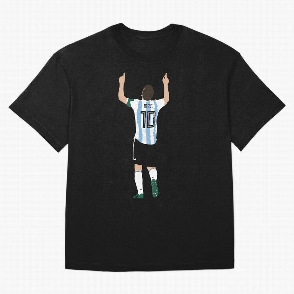 Messi minimalist design Classic T-Shirt Bring a Champion Mindset to Match Day Hype around FIFA World Cup 2026 USA Canada Mexico, Neymar, Spain and Netherlands, Vintage Soccer Flavor, Modern Football Stars, National Flags and Final Night Emotion;