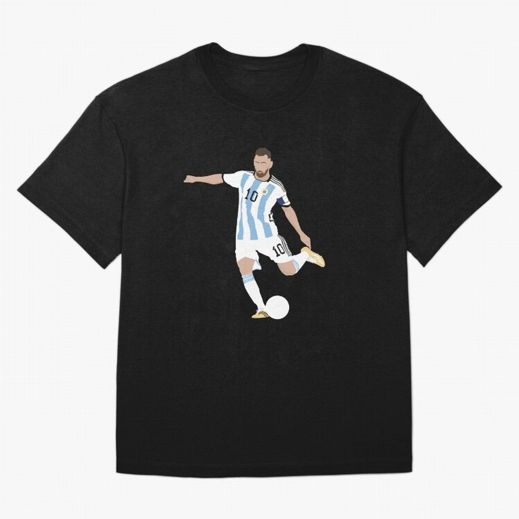 Messi minimalist design Classic T-Shirt Turn Every Weekend Toward Global Football Passion for FIFA World Cup 2026, Celebrating Messi, CR7 and Mbappe, Spain and Netherlands, Goal Celebration Energy, Supporter Heritage, Football Icons and Worldwide