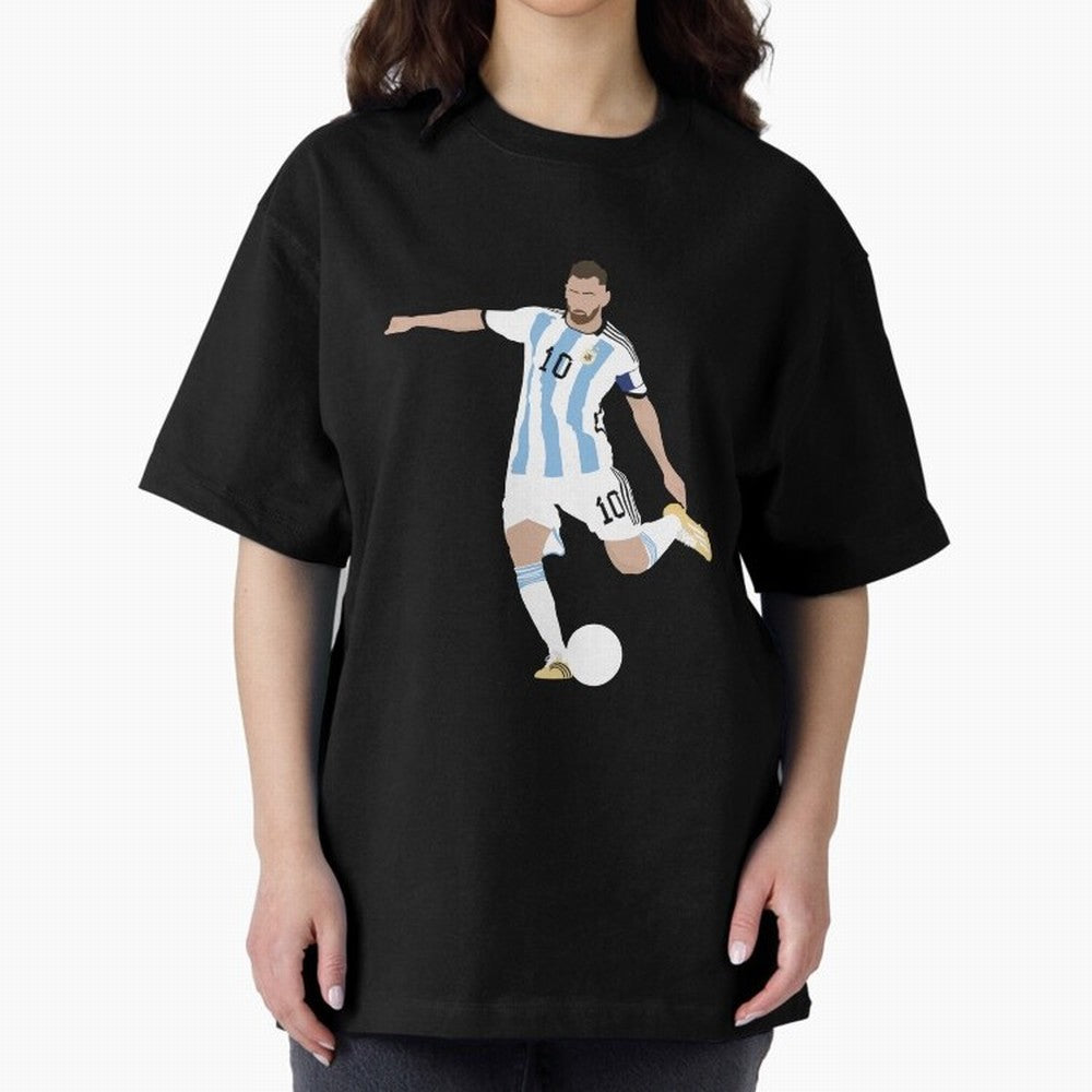 Messi minimalist design Classic T-Shirt Turn Every Weekend Toward Global Football Passion for FIFA World Cup 2026, Celebrating Messi, CR7 and Mbappe, Spain and Netherlands, Goal Celebration Energy, Supporter Heritage, Football Icons and Worldwide