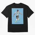 Leo Classic T-Shirt Carry FIFA World Cup 2026 for Fans of CR7 and Messi and Portugal, Bringing Football History, Final Match Energy, Crowd Noise and Once in a Lifetime Moments; Ideal for Fans Who Follow Messi, Cristiano Ronaldo, CR7, Mbappe, Neymar