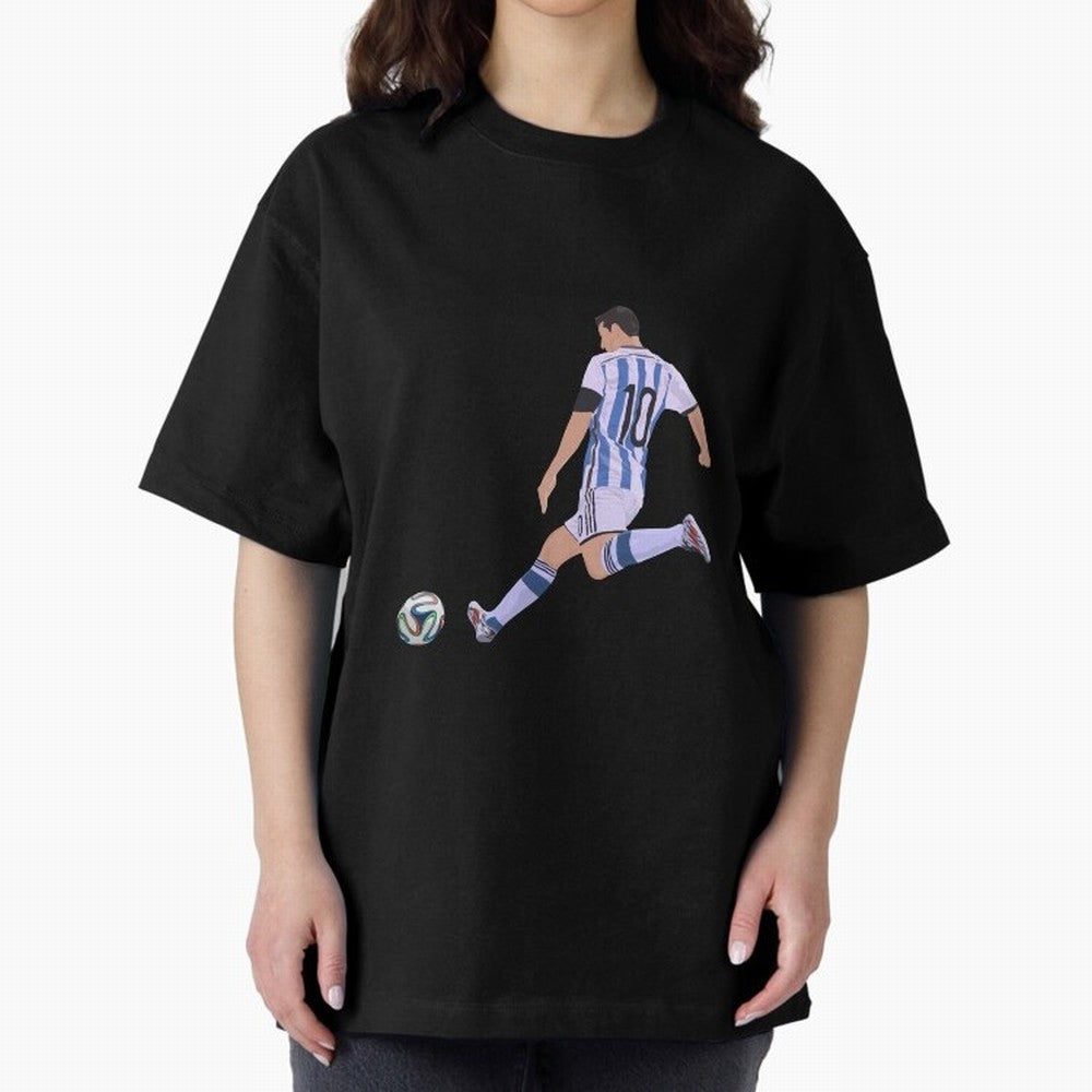 Messi Oversized T-Shirt Relive Legendary Nights from FIFA World Cup 2026 USA Canada Mexico Built around Mbappe and Neymar, France Energy, Game Day Rituals, Football Legends, Country Pride and the Road to the Final; Perfect for Fans, Collectors,