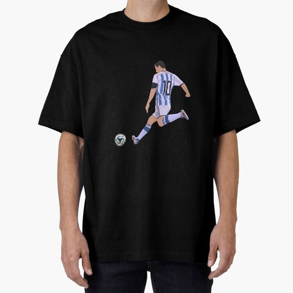 Messi Oversized T-Shirt Relive Legendary Nights from FIFA World Cup 2026 USA Canada Mexico Built around Mbappe and Neymar, France Energy, Game Day Rituals, Football Legends, Country Pride and the Road to the Final; Perfect for Fans, Collectors,