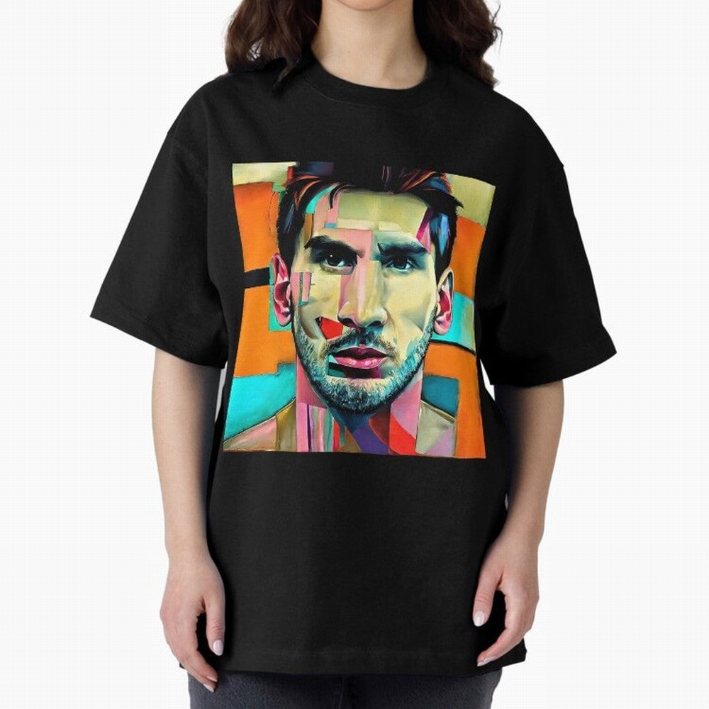 Messi on modern art Classic T-Shirt Enjoy FIFA World Cup 2026 USA Canada Mexico Spirit, Capturing Brazil, Cristiano Ronaldo, Haaland and CR7, Fan Favorite Moments, National Team Passion, Big Match Drama and Soccer History; Created for Match Day