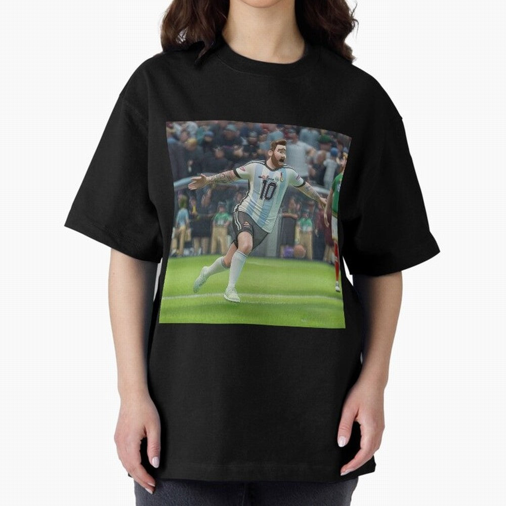 Lionel Messi caricature Classic T-Shirt Spotlight Match Day Hype around FIFA World Cup 2026 Group Stage, CR7 and Messi, Netherlands, Fan Favorite Moments, National Team Passion, Big Match Drama and Soccer History; Great for Supporters Who Love