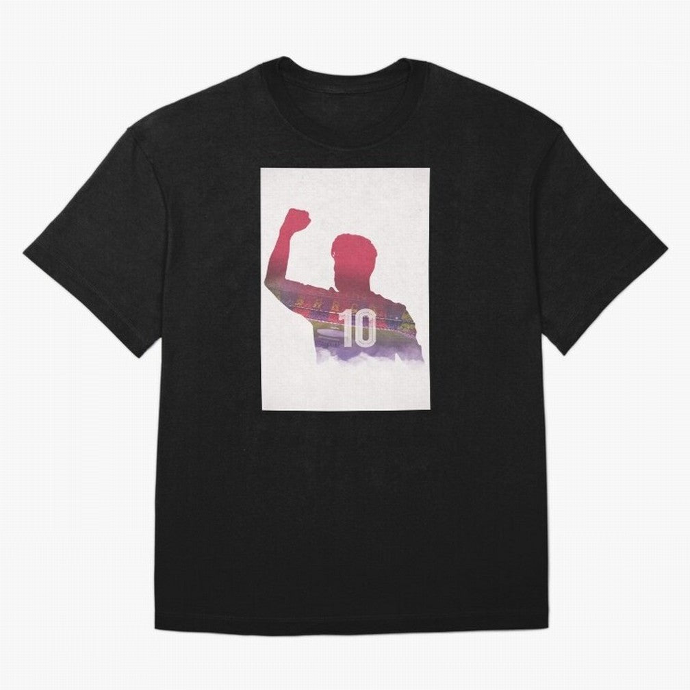 Lionel Messi Artwork Oversized T-Shirt Make Game Day About FIFA World Cup 2026 Group Stage for Fans of Mbappe and Neymar and France, Bringing Classic Soccer Heritage, Championship Pressure, Fan Loyalty and International Pride; Perfect for People
