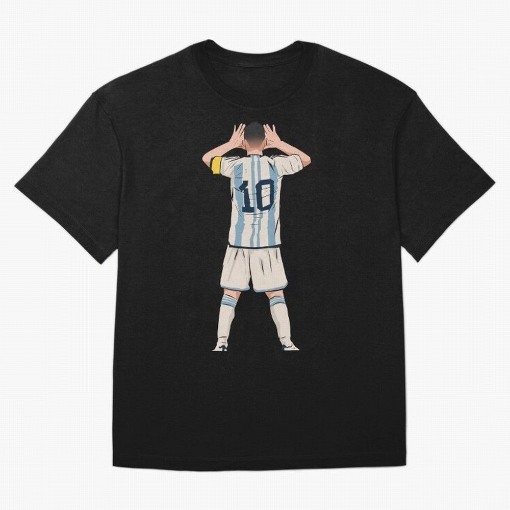 Lionel Messi Oversized T-Shirt Represent Global Football Passion for FIFA World Cup 2026 Group Stage, Highlighting Haaland and Mbappe, England, France and Netherlands, Game Day Rituals, Football Legends, Country Pride and the Road to the Final;