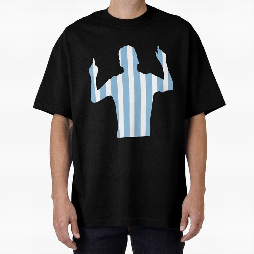 lionel Oversized T-Shirt Experience the Global Stage of FIFA World Cup 2026 for Fans of Messi and Cristiano Ronaldo and England, Bringing Game Day Rituals, Football Legends, Country Pride and the Road to the Final; Ideal for Passionate Fans Who