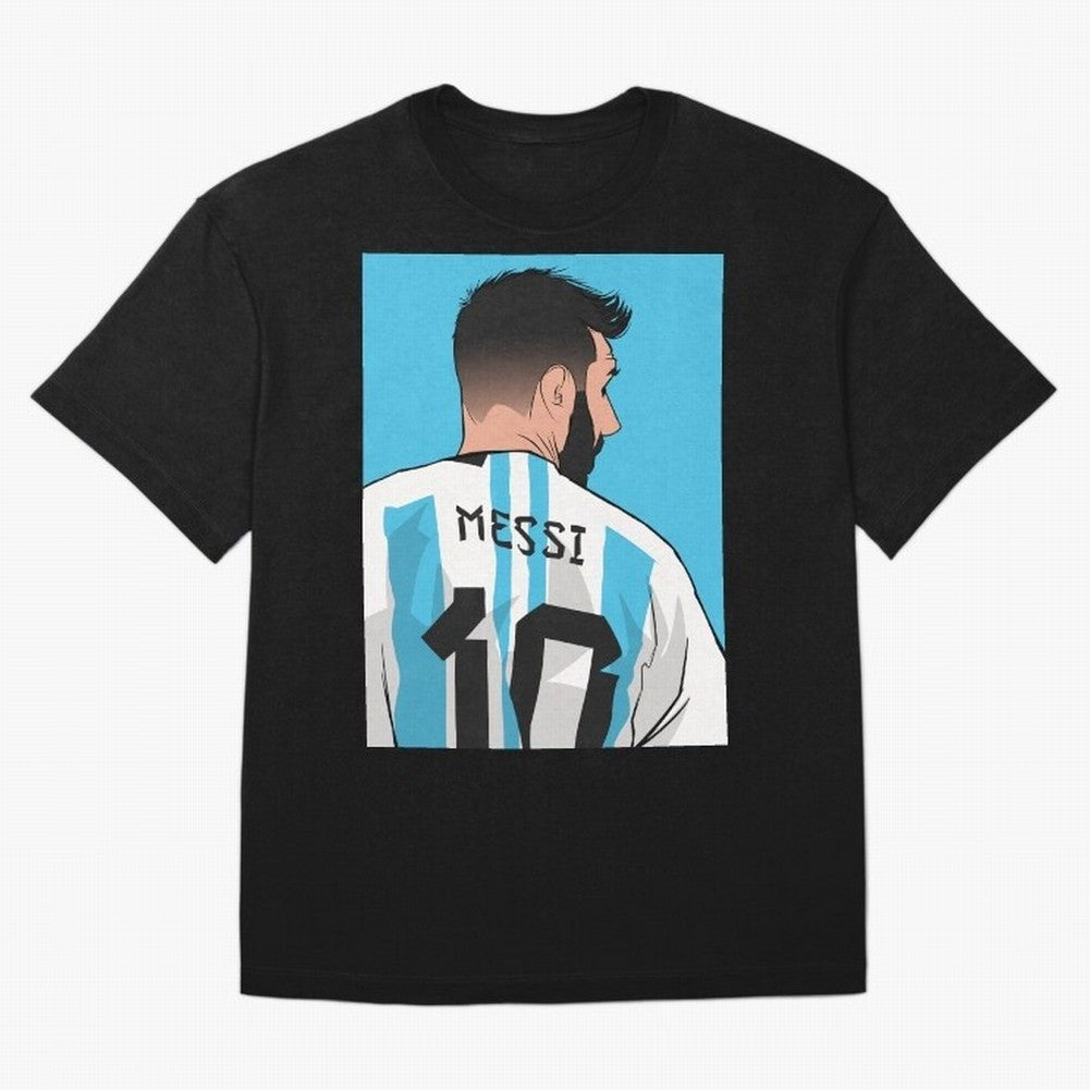 Messi Classic T-Shirt Capture Stadium Memories from FIFA World Cup 2026 Group Stage with Haaland and Mbappe, Brazil Energy, Match Day Excitement, Supporter Culture, Golden Goals and Global Football Passion; Ideal for Football Dads, Football Moms,