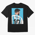 Messi Classic T-Shirt Capture Stadium Memories from FIFA World Cup 2026 Group Stage with Haaland and Mbappe, Brazil Energy, Match Day Excitement, Supporter Culture, Golden Goals and Global Football Passion; Ideal for Football Dads, Football Moms,