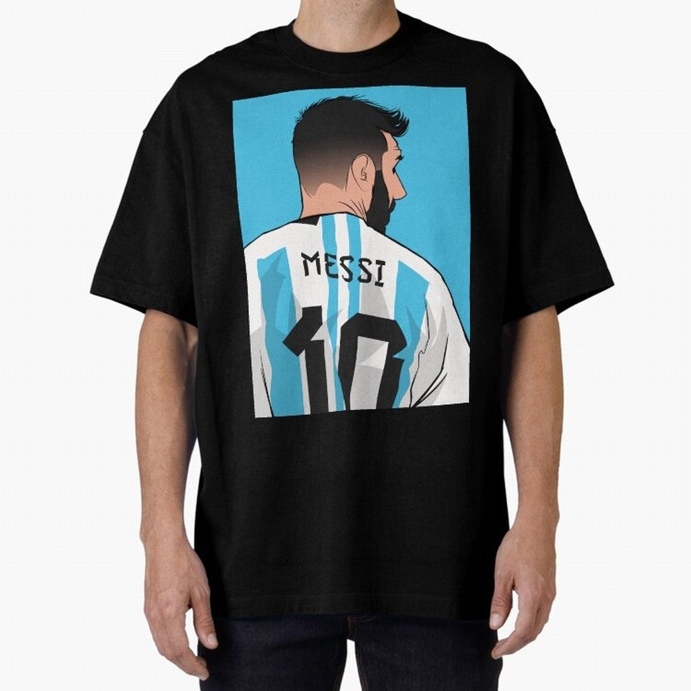Messi Classic T-Shirt Capture Stadium Memories from FIFA World Cup 2026 Group Stage with Haaland and Mbappe, Brazil Energy, Match Day Excitement, Supporter Culture, Golden Goals and Global Football Passion; Ideal for Football Dads, Football Moms,