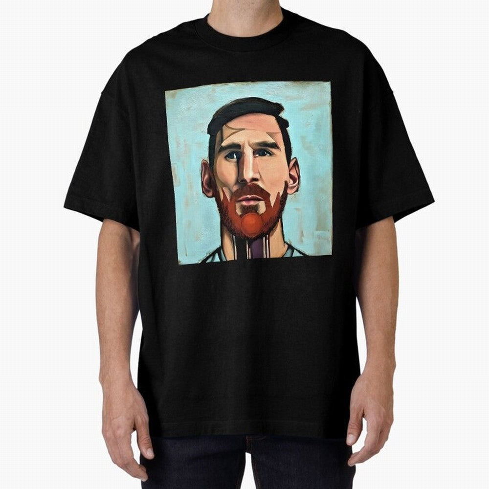 cartoon Messi Classic T-Shirt Show Championship Spirit for FIFA World Cup 2026 Group Stage Built around CR7 and Messi, Argentina Energy, Stadium Chants, National Pride, Trophy Dreams and Unforgettable Football Memories; Made for Die Hard
