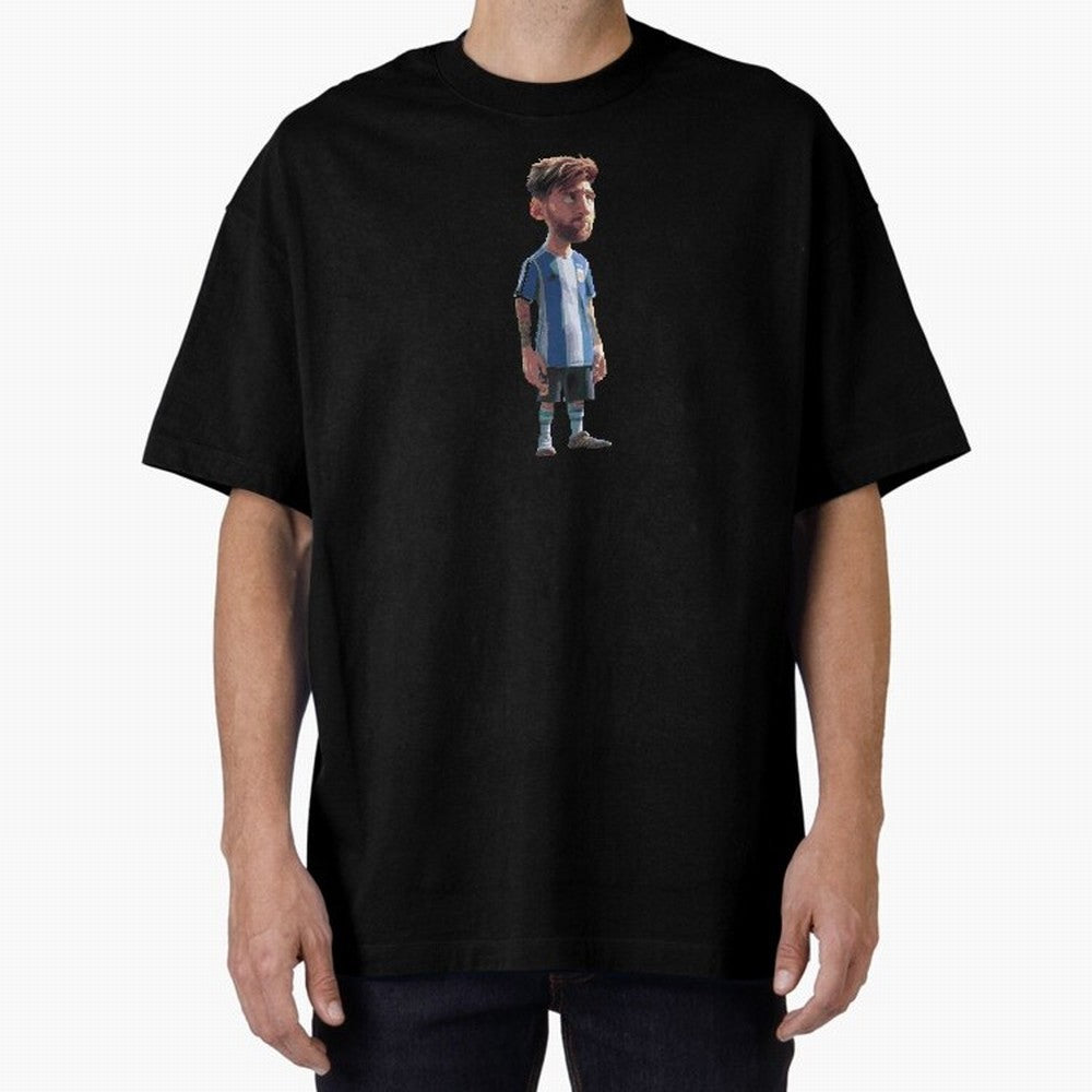 Lionel Messi Classic T-Shirt Turn Up for Global Football Passion for FIFA World Cup 2026, Highlighting Messi and Cristiano Ronaldo, Brazil, Portugal and Argentina, Football History, Final Match Energy, Crowd Noise and Once in a Lifetime Moments;