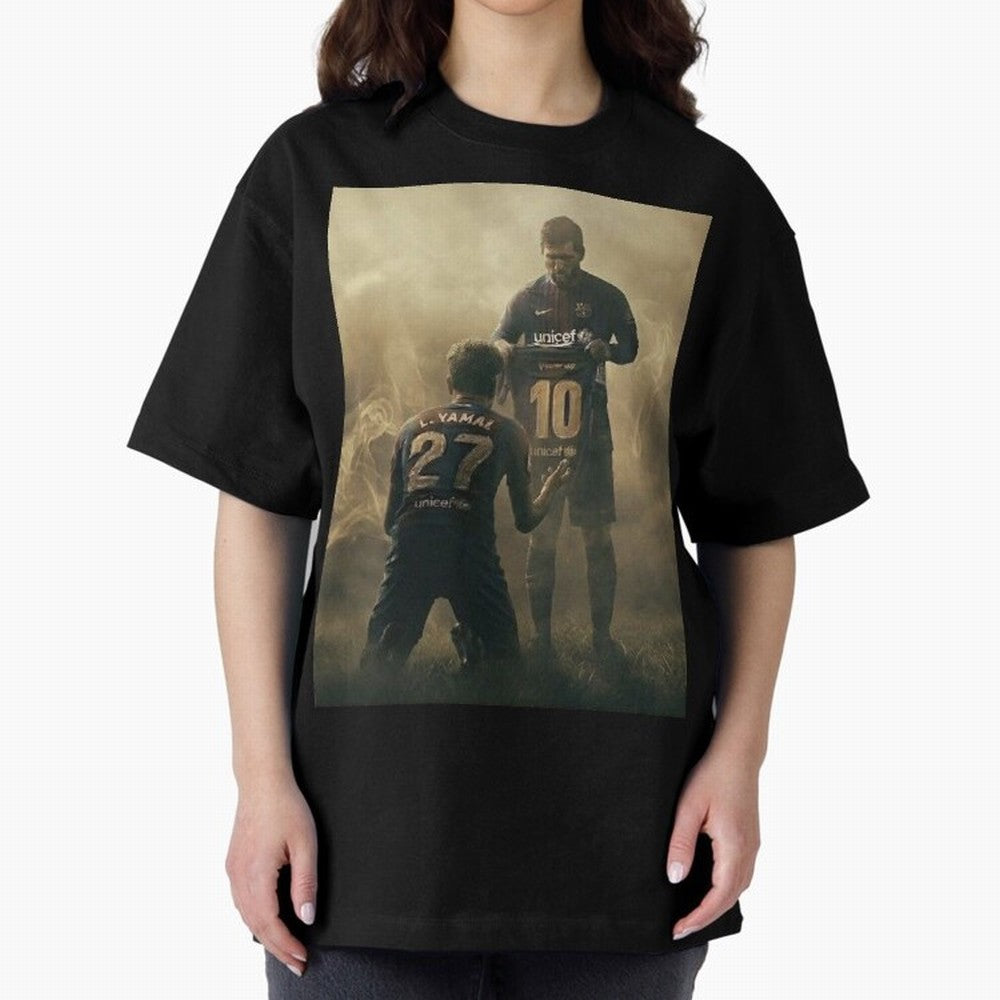 messi giving kamin yamal his shirt iconic design Classic T-Shirt Follow Every Goal of FIFA World Cup 2026 for Fans of Haaland and Portugal, Bringing Goal Celebration Energy, Supporter Heritage, Football Icons and Worldwide Tournament Joy; Great for
