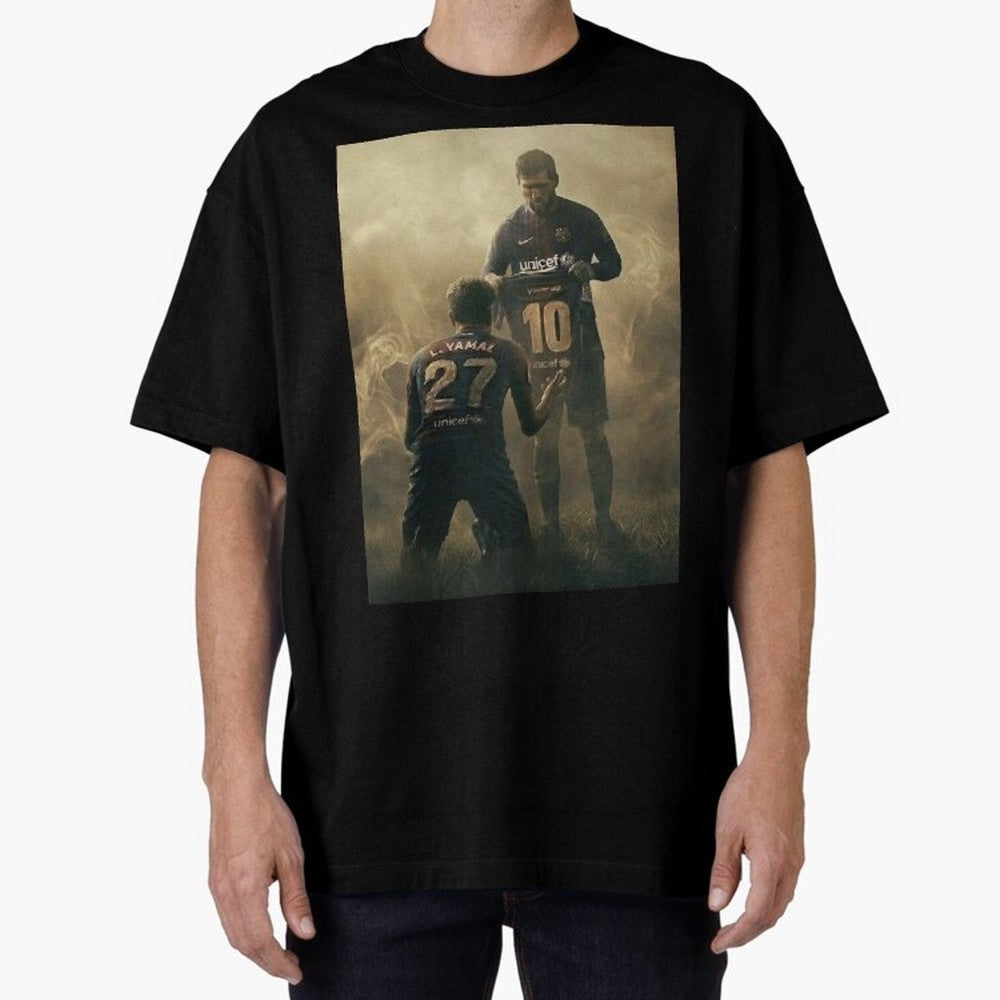 messi giving kamin yamal his shirt iconic design Classic T-Shirt Follow Every Goal of FIFA World Cup 2026 for Fans of Haaland and Portugal, Bringing Goal Celebration Energy, Supporter Heritage, Football Icons and Worldwide Tournament Joy; Great for