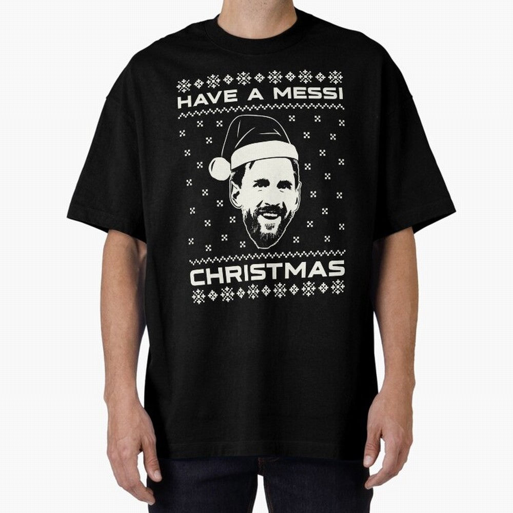 Lionel Messi Christmas Classic T-Shirt Bring Stadium Energy to Global Football Passion for FIFA World Cup 2026 Group Stage, Connected to Neymar, Haaland and Cristiano Ronaldo, Brazil, Football Passion, Legendary Performances, Festival Vibes and